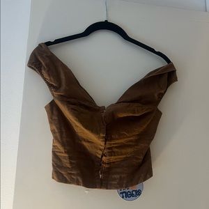 Urban outfitters corset top